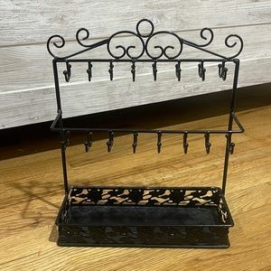 Jewelry stand with tray